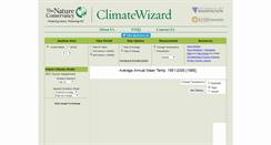 Desktop Screenshot of climatewizard.org